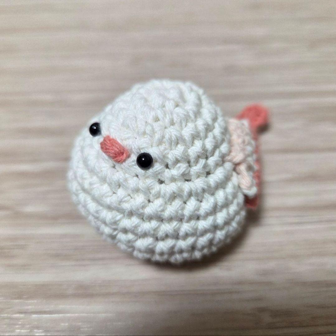 由伎様　シマエナガ　あみぐるみ　計16点