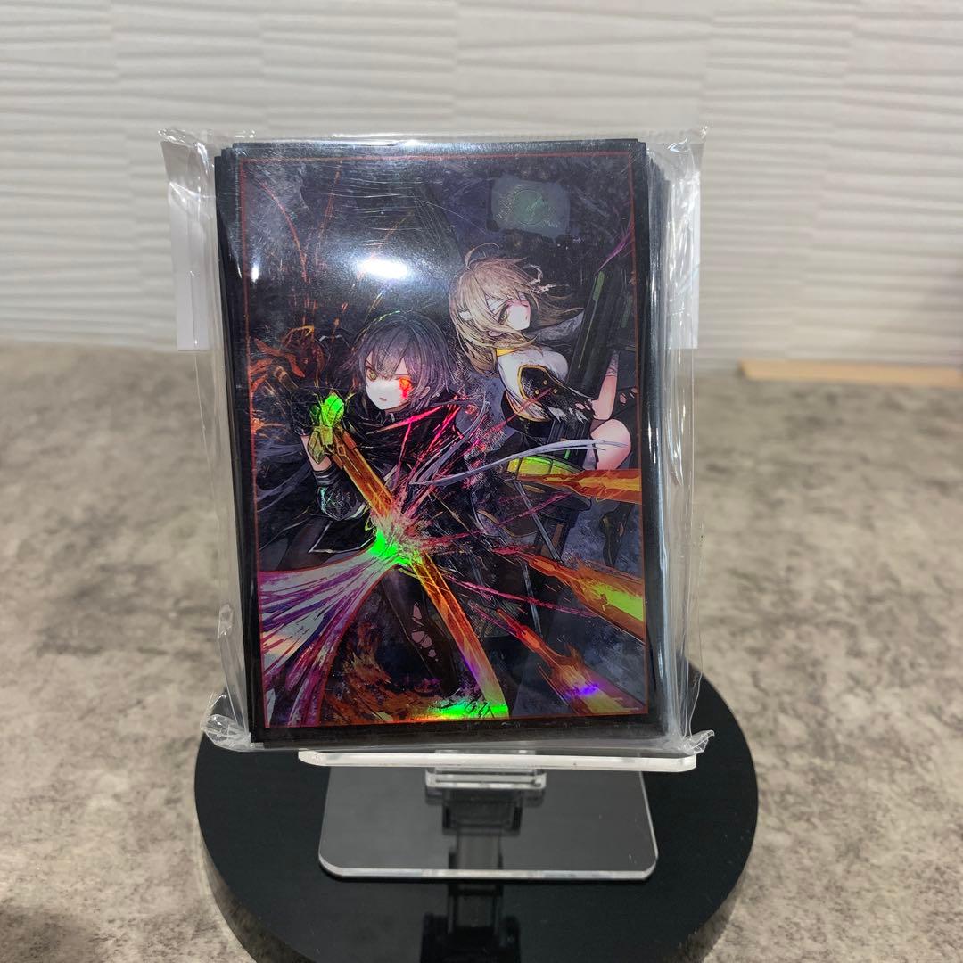 遊戯王　閃刀姫 増援 合皮製デッキケース　スリーブ二点セット