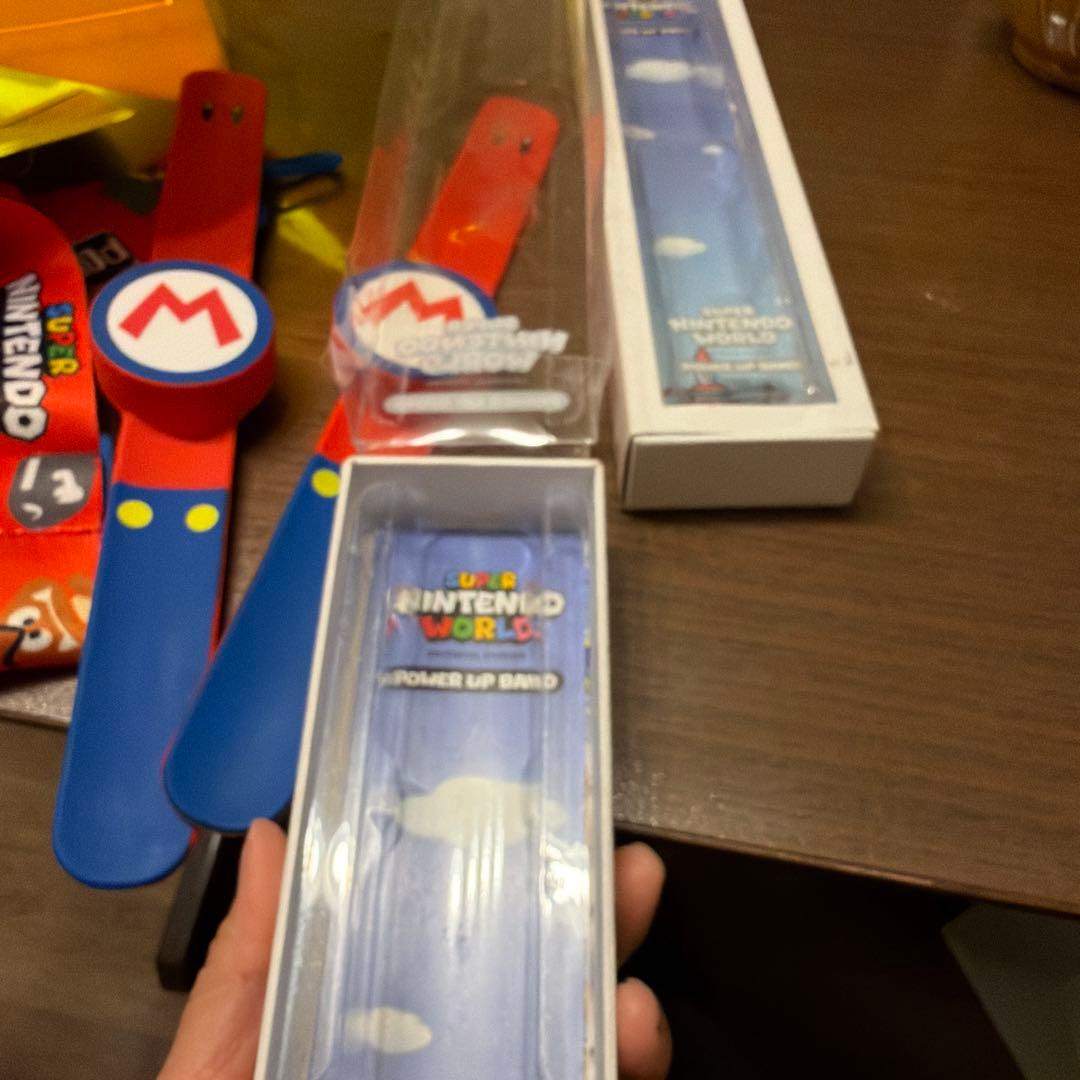 【USJ】マリオ パワーアップバンド 2本セット（アプリ連携解除済み）