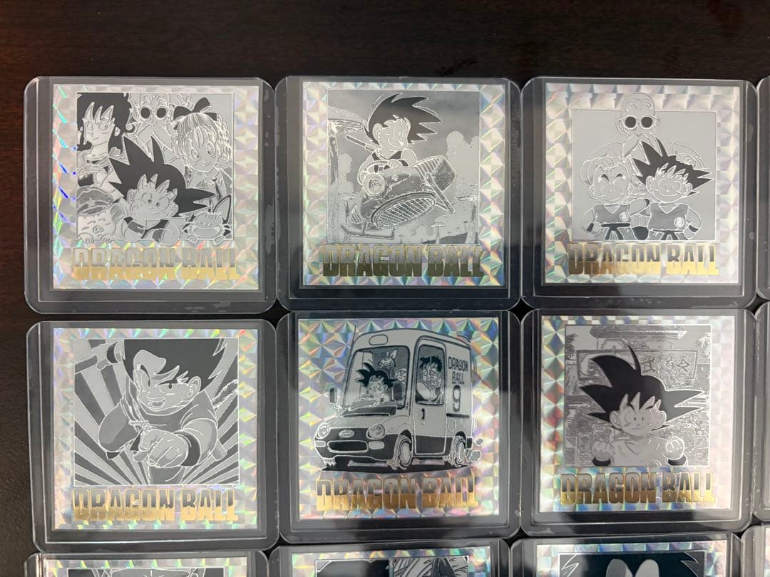 【40周年記念第1弾コンプリート】ドラゴンボール　ウエハース　シール　開封済み