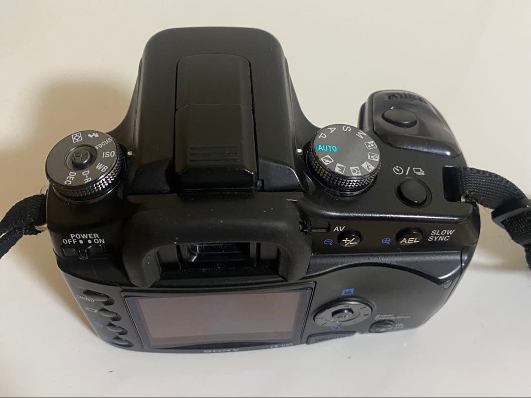 【完動品】SONY α 100デジタル一眼レフカメラ 本体