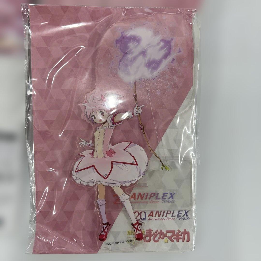 ANIPLEX 20thまどか☆マギカ 鹿目まどか アクスタ5点缶バッジ10点