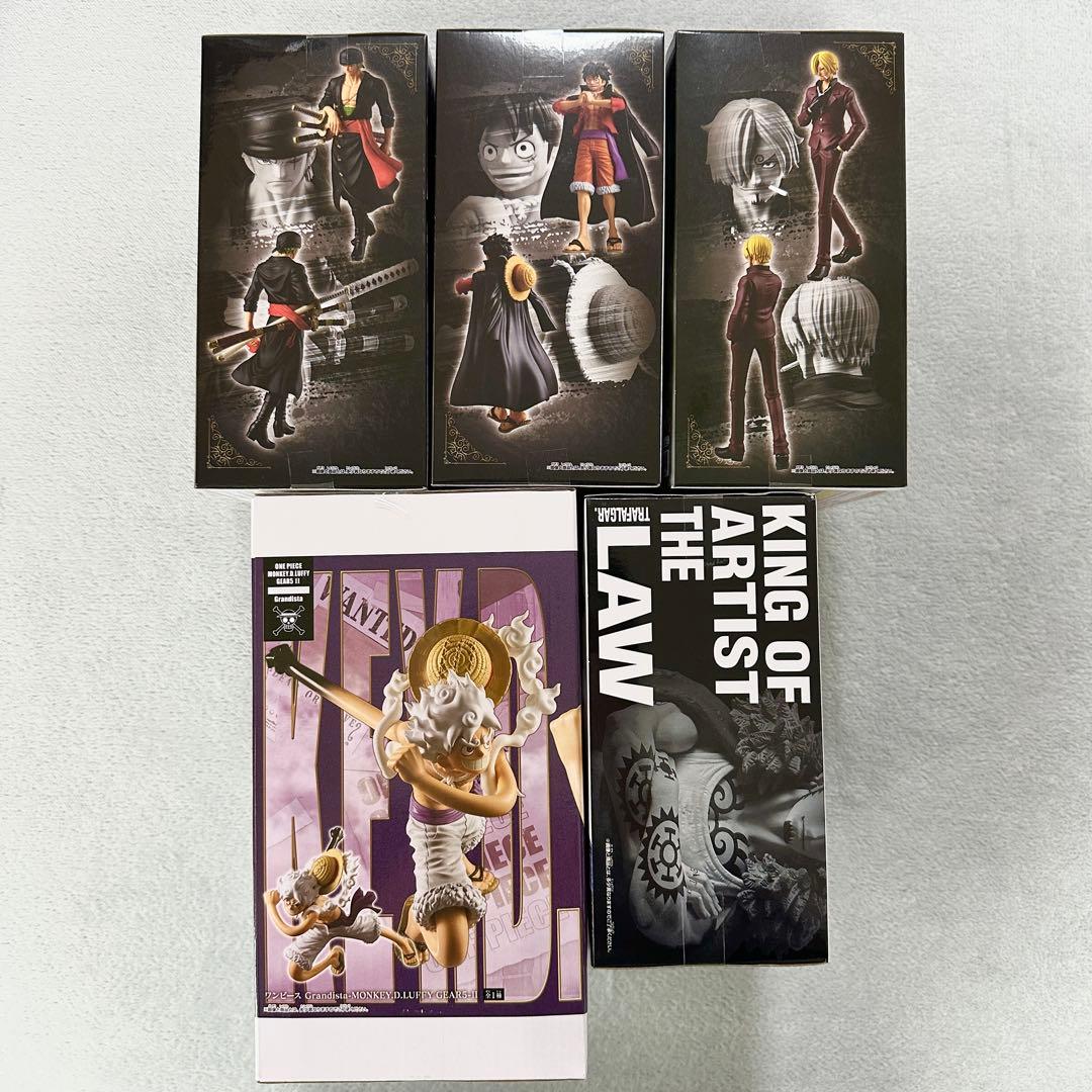 ONE PIECE フィギュア5点セット【バラ売り不可・値下げ不可・送料込み】
