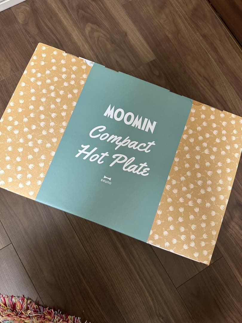 【未使用品】BRUNO MOOMIN コンパクトホットプレート　ムーミン