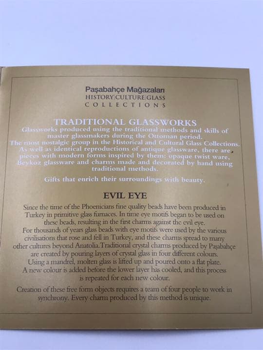 パシャバチェ製　飾り皿