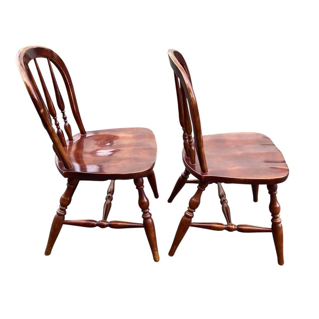 柏木工　ビンテージ　チェアー　2脚セット　送料無料