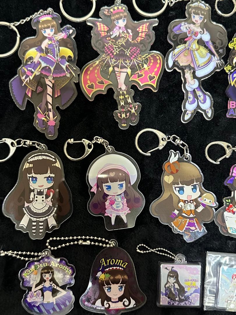 プリパラ　あろま　キーホルダー23点セット　まとめ売り　黒須あろま