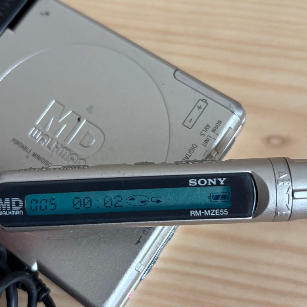 Sony MDウォークマン　MZ-E55 ソニー