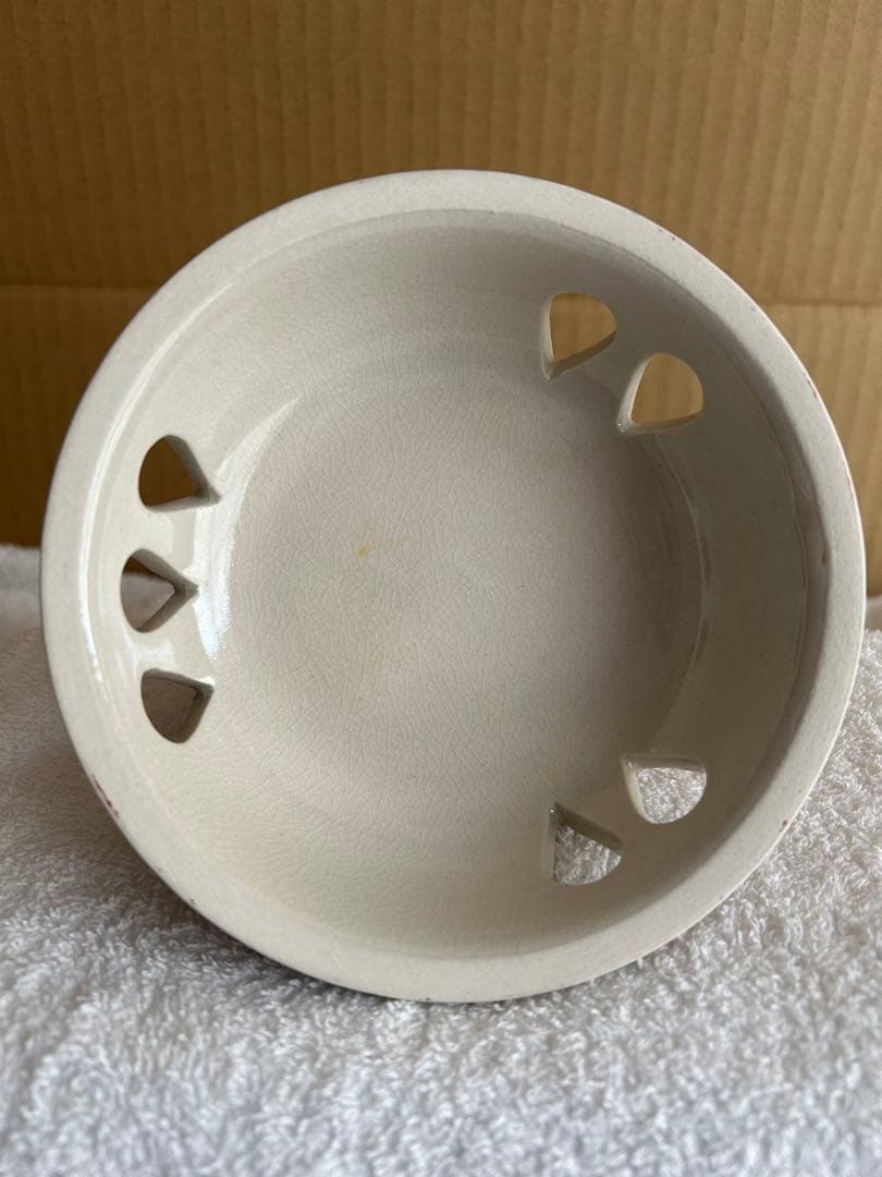 九谷焼　九谷春洋　香炉　大香炉