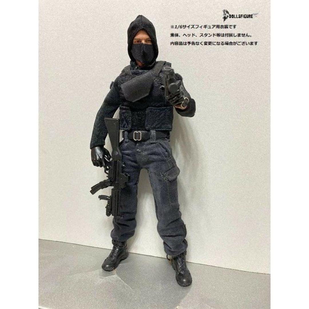 1/6フィギュア用衣装男性用特殊部隊傭兵服コスチューム SP1