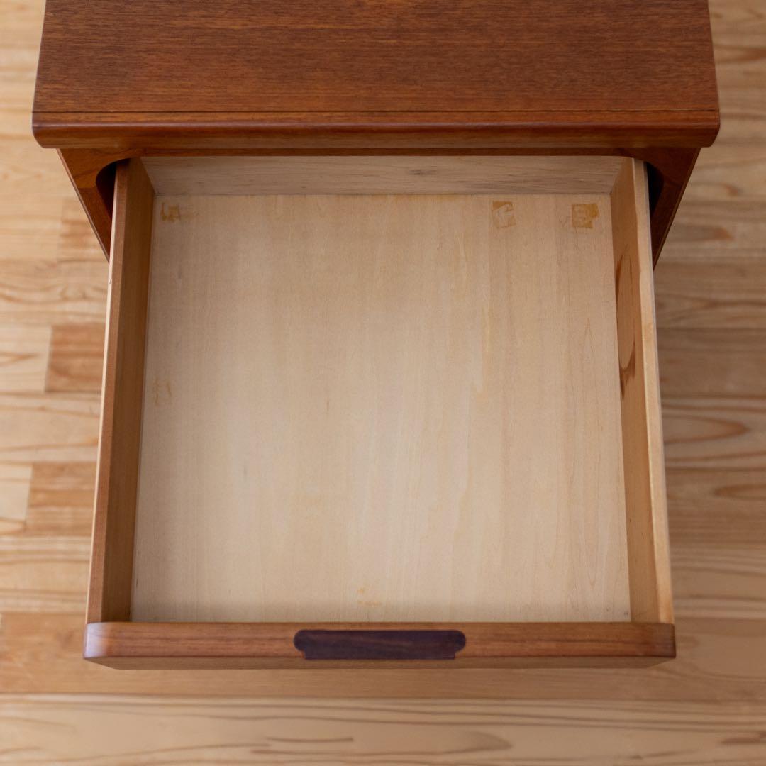 日田工芸 チーク材 5段チェスト 引出し収納 ヴィンテージ