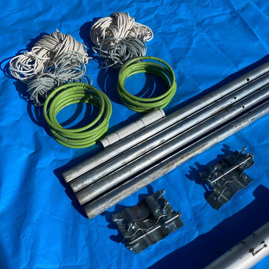 のぼり旗用ポール　幟旗用ポール　節句のぼり用ポール　2本セット