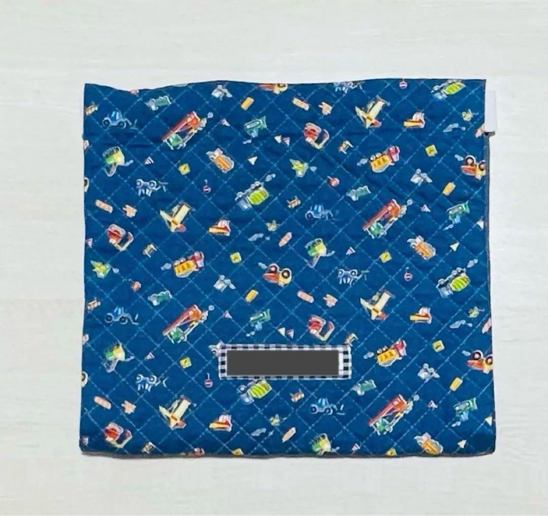 のりもの　ハンドメイド　オーダー　ランチョンマット　巾着袋　レッスンバック　など