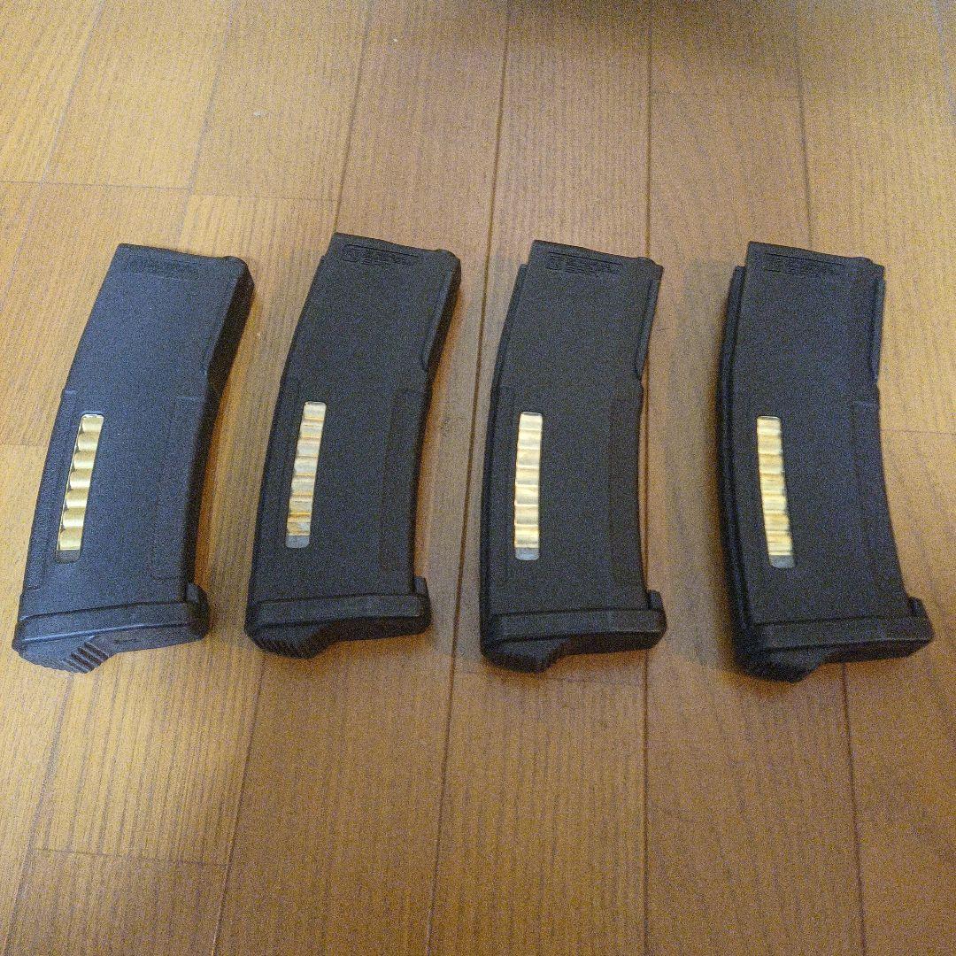 MAGPUL PTS EPM マガジン黒 4個セット 次世代電動ガン用