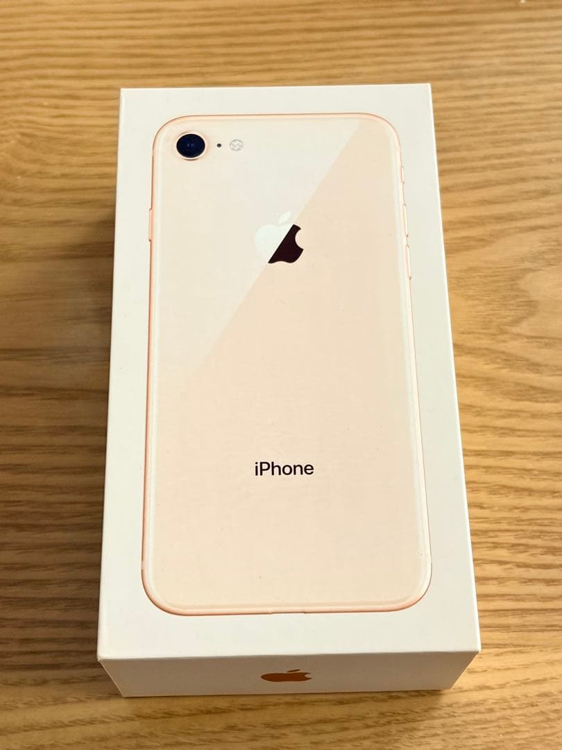 【箱付】iPhone 8 ゴールド 64GB SIMフリー 機能不良無 本体