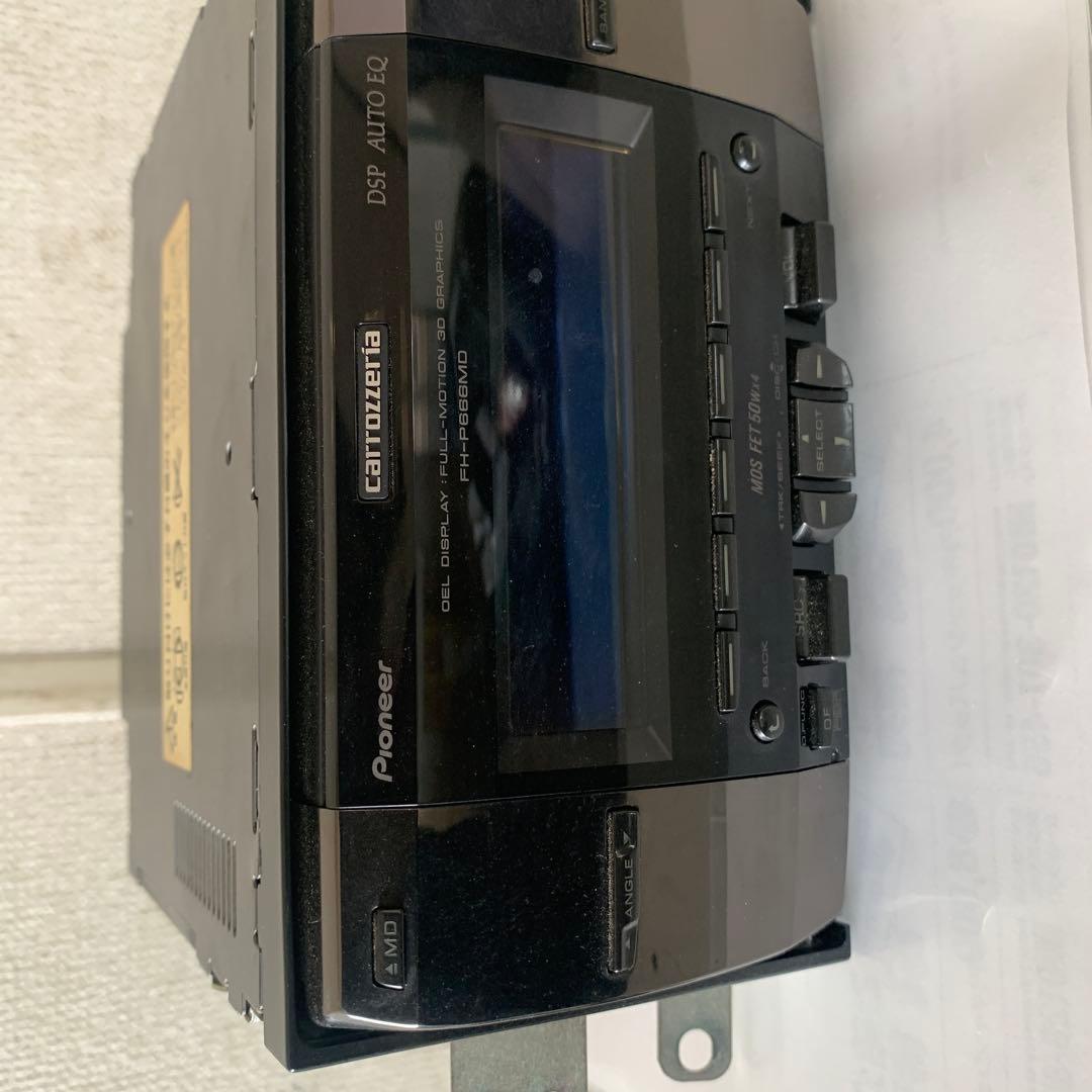Pioneer DSP AUTO EQ CDMD・カセットデッキFH-666MD