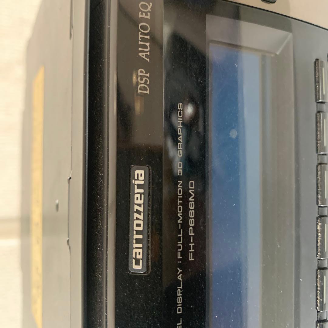 Pioneer DSP AUTO EQ CDMD・カセットデッキFH-666MD