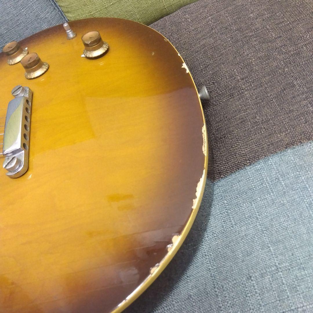 現品限り　Fresher レスポールタイプ エレキギター サンバースト