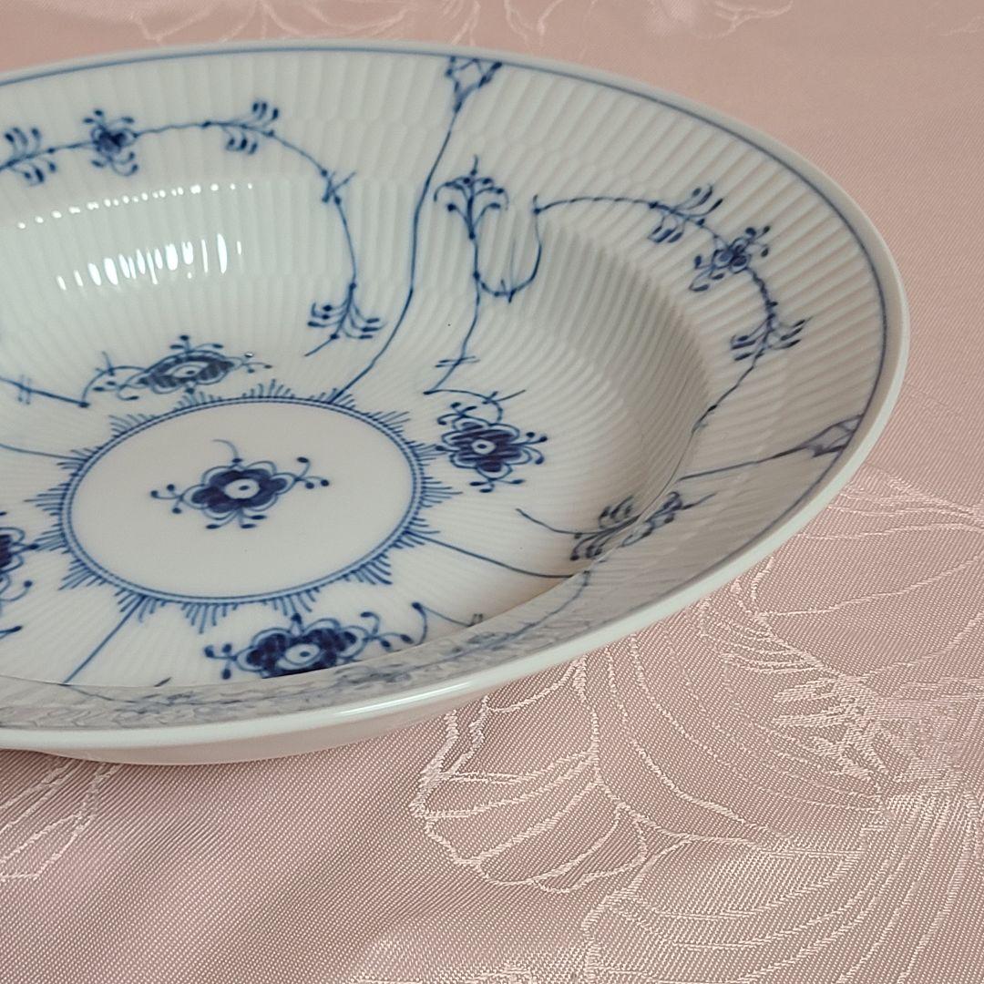 ロイヤルコペンハーゲン　ブルーフルーテッド　プレイン　プレート　え61