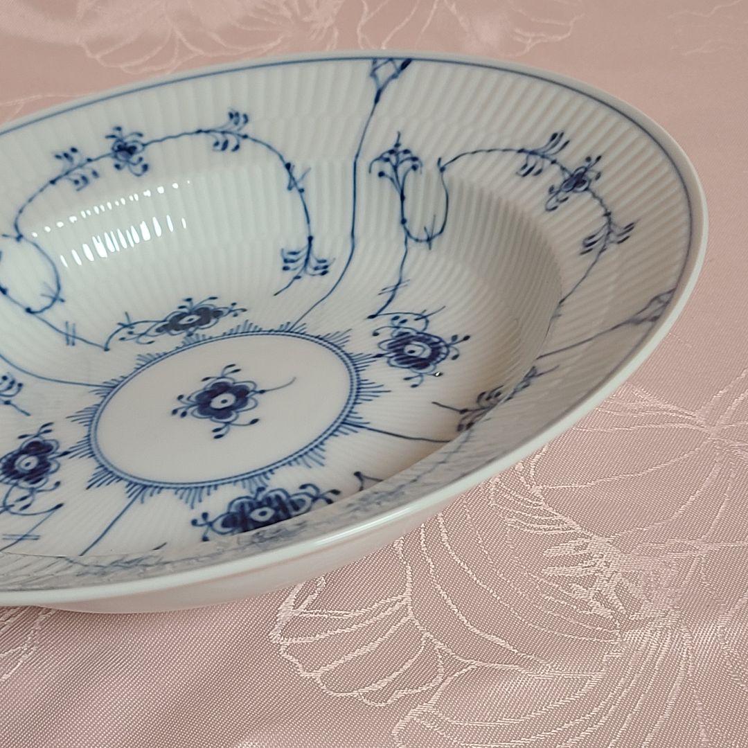 ロイヤルコペンハーゲン　ブルーフルーテッド　プレイン　プレート　え61