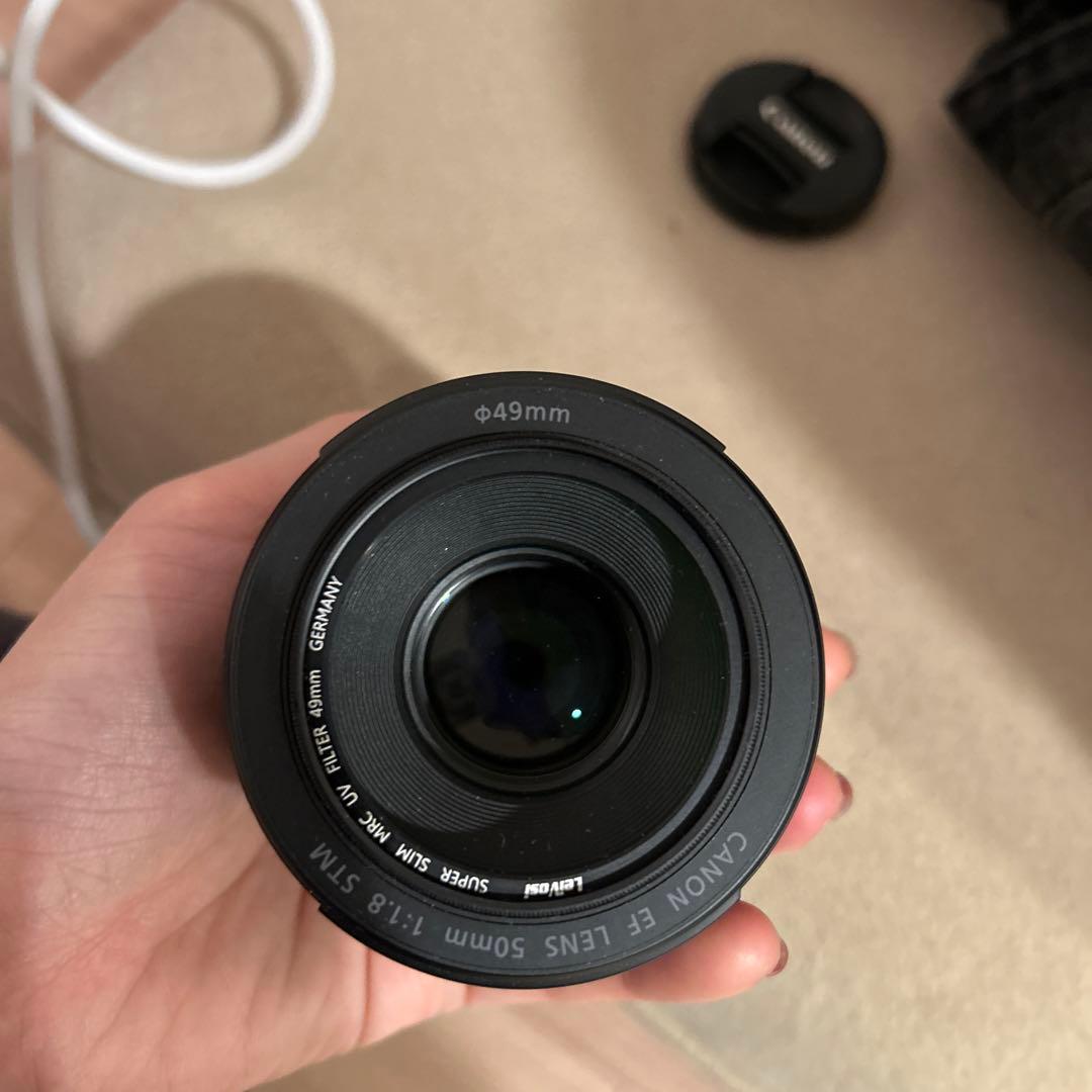 レンズ(単焦点) canon 50mm