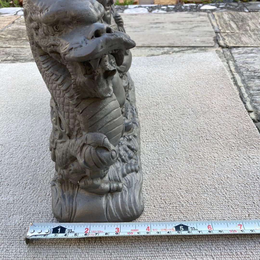 縁起物　大黒天　瓦　置物