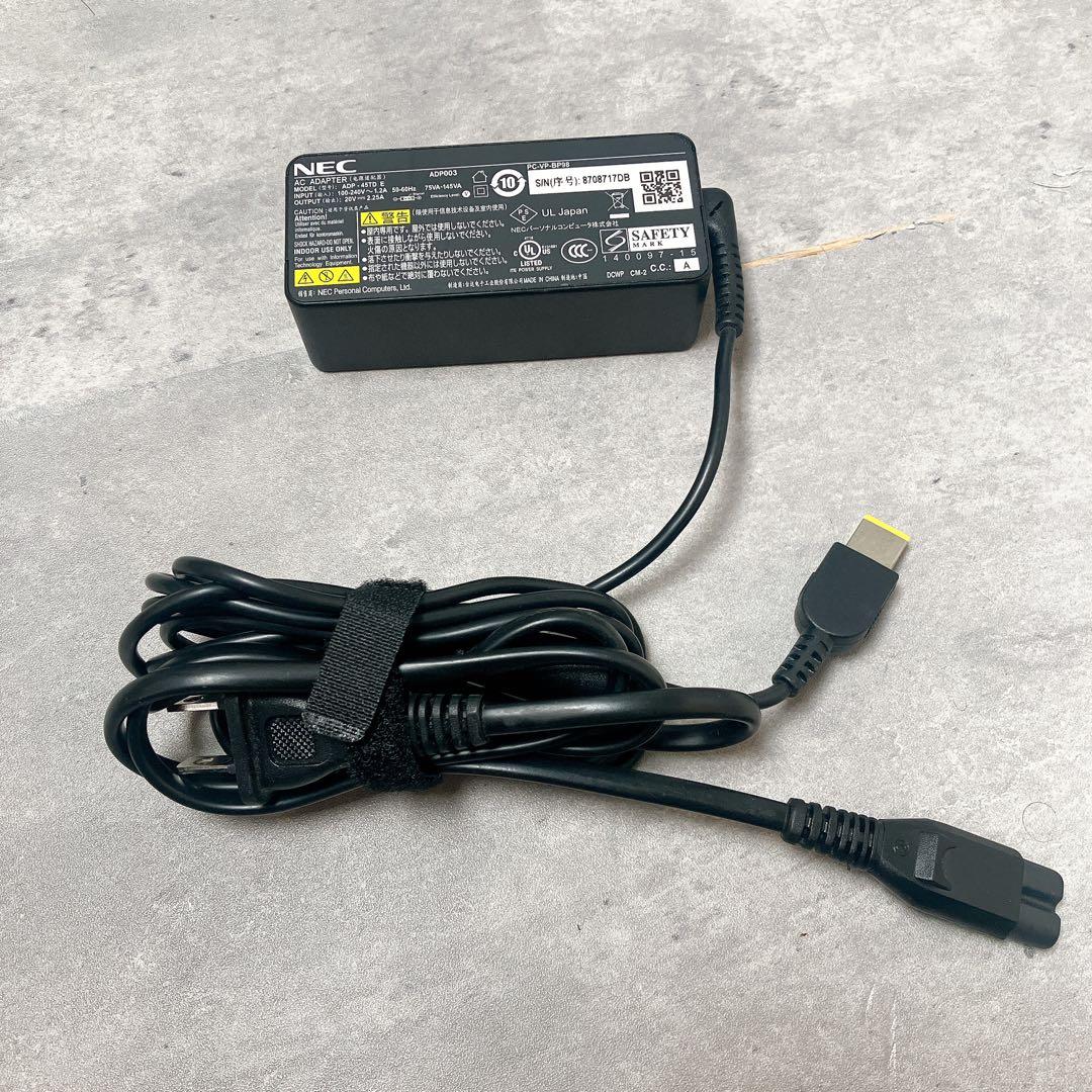 DVD視聴OK！NEC15インチノートPC インテルi5でサクサク