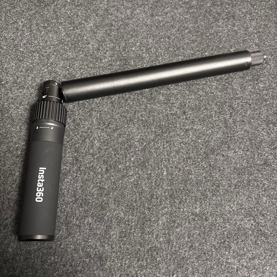 Insta360　バレットタイム 自撮り棒2.0 ブラック