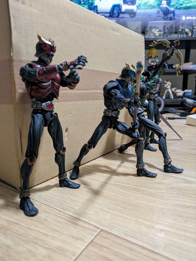 SIC仮面ライダー クウガフィギュア 4体セット