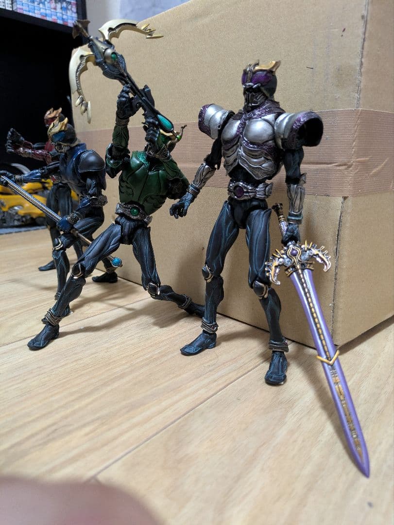 SIC仮面ライダー クウガフィギュア 4体セット