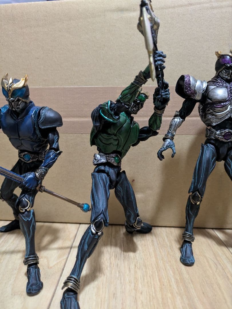 SIC仮面ライダー クウガフィギュア 4体セット