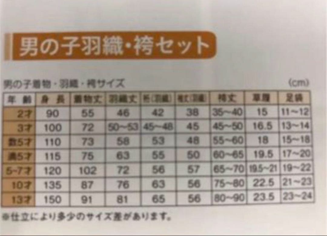 七五三男児　TA-1
