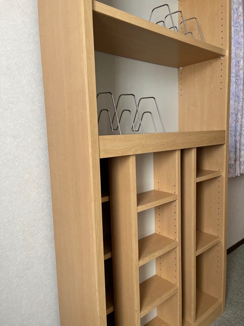 本棚　スライド式