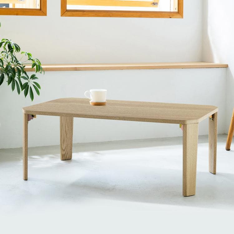 【新品・送料無料】【完成品】グランテーブル 幅90cm 折りたたみ 机 つくえ
