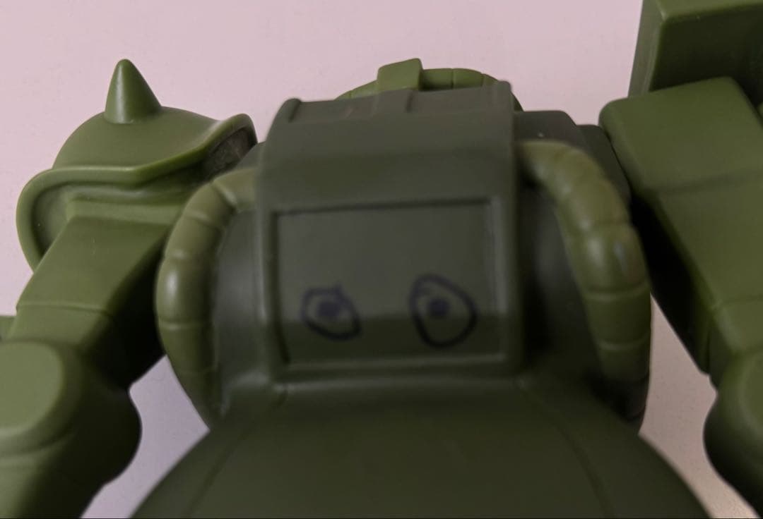 【レア】機動戦士ガンダム ソフビ 量産型ザク リアルタイプザク ガルマ専用ザク