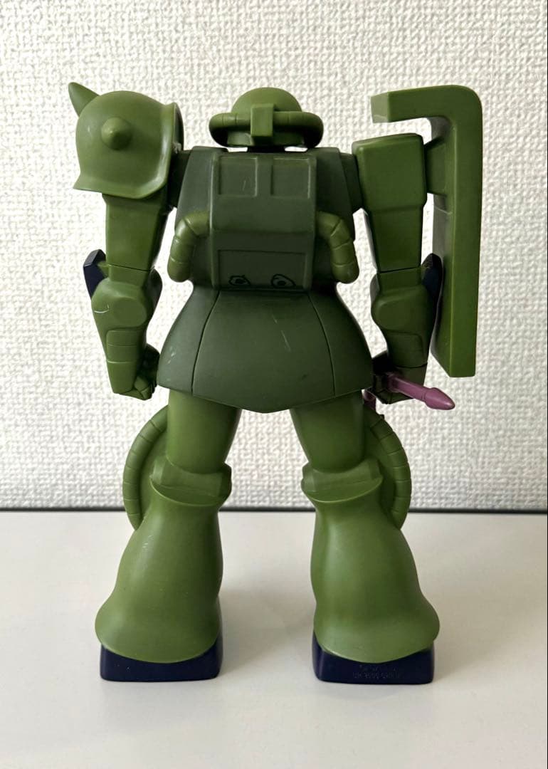 【レア】機動戦士ガンダム ソフビ 量産型ザク リアルタイプザク ガルマ専用ザク