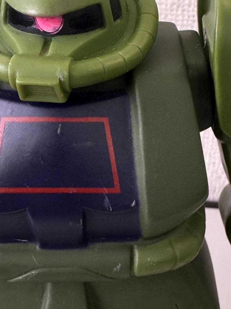 【レア】機動戦士ガンダム ソフビ 量産型ザク リアルタイプザク ガルマ専用ザク