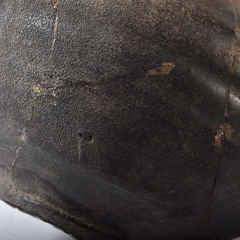 mini-fex　弥生式土器　黒釉　壷　C　R8453