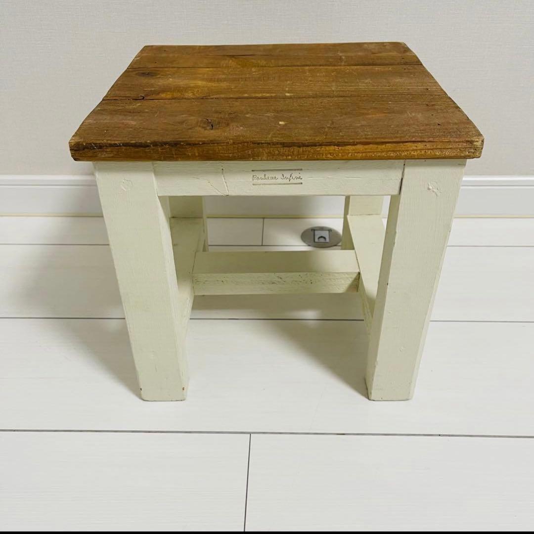 ベンチ ナチュラル ハンドメイド ミニチェアセット キッズ 子供