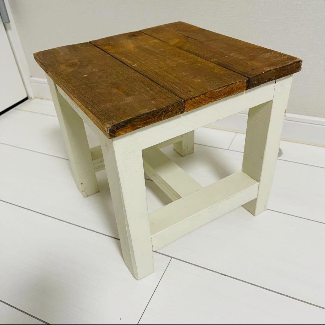 ベンチ ナチュラル ハンドメイド ミニチェアセット キッズ 子供