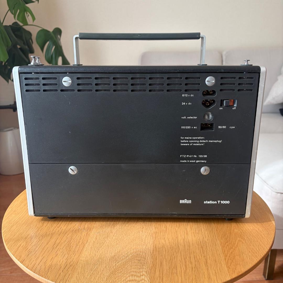 BRAUN T1000 ラジオ ブラウン Dieter Rams MoMA収蔵