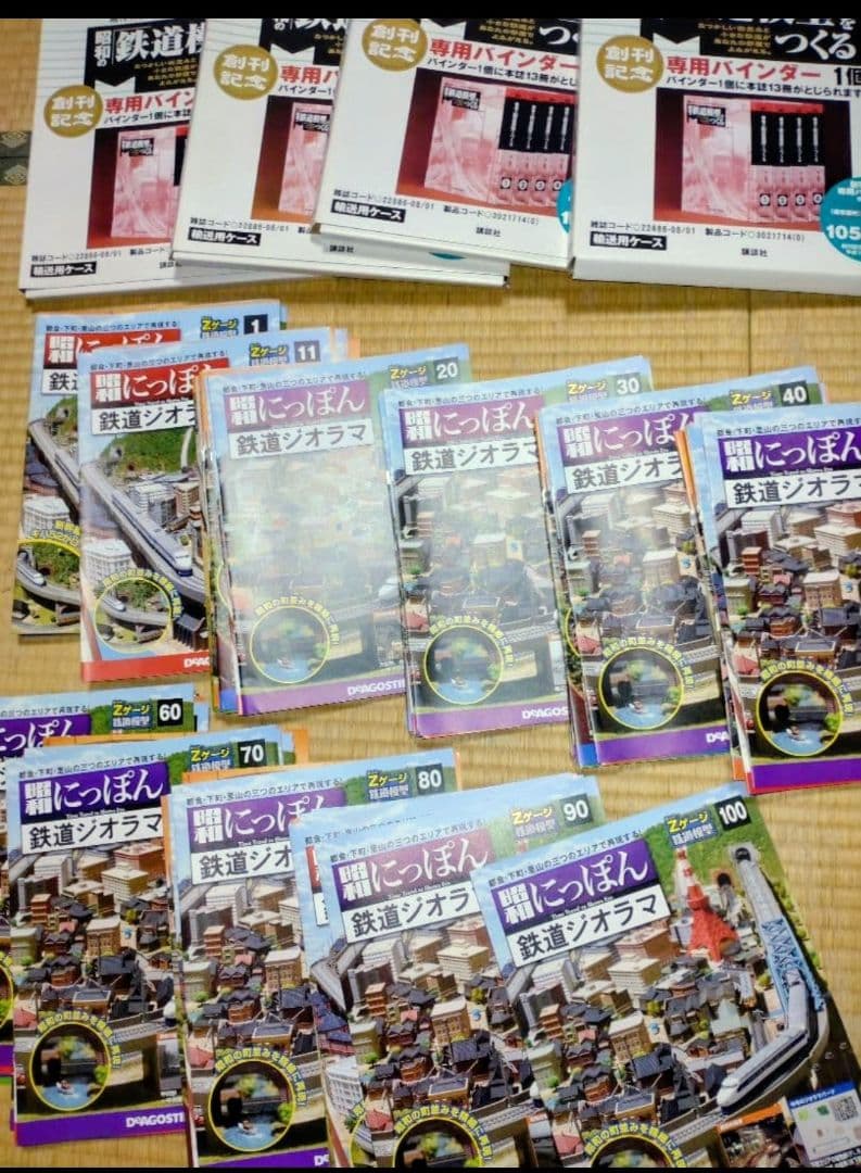 昭和日本鉄道ジオラマセット（開封済、パワーパック無し）