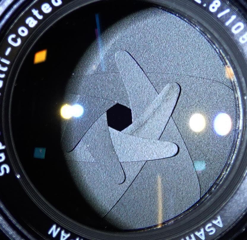 7823570　フード付極上美品　S-M-C TAKUMAR　F2.8/105