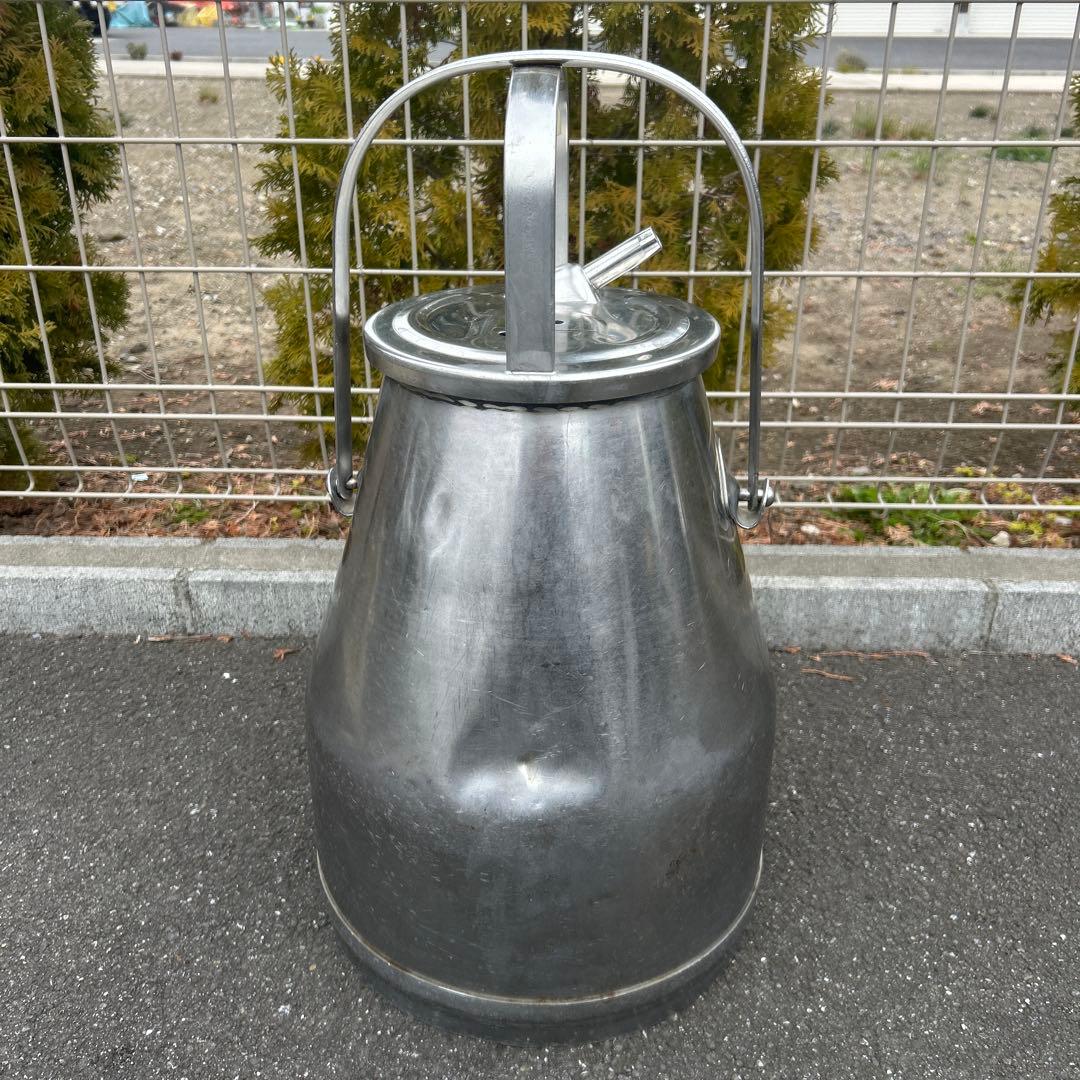 【希少品】ミルク缶 牛乳缶 オブジェ