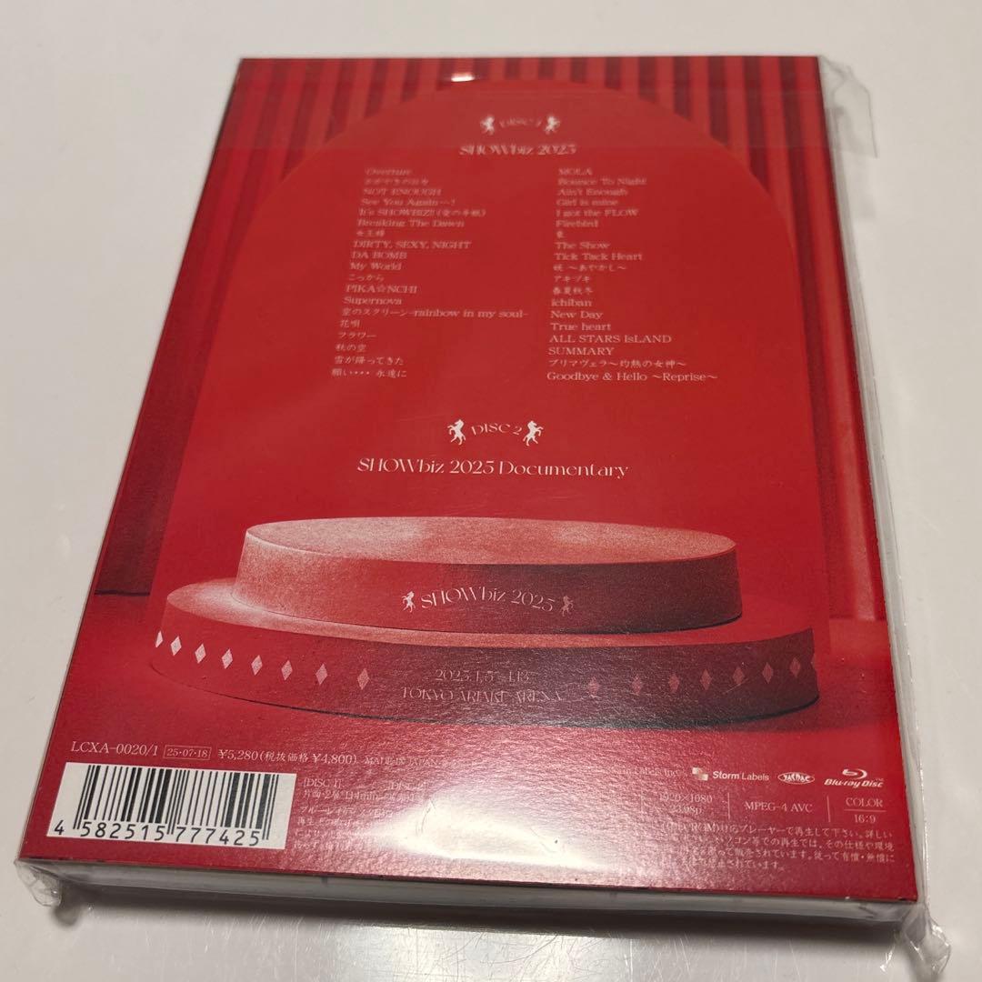 SHOWbiz 2025 Blu-ray 新品未開封