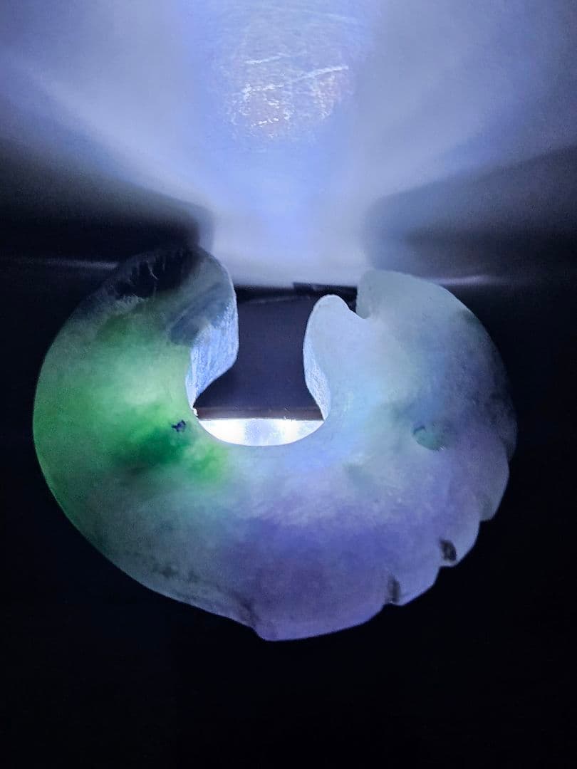 異型 龍飛 翡翠勾玉　　　　　　　　　　○○ 飛龍 翡翠勾玉　　　　2/10#1