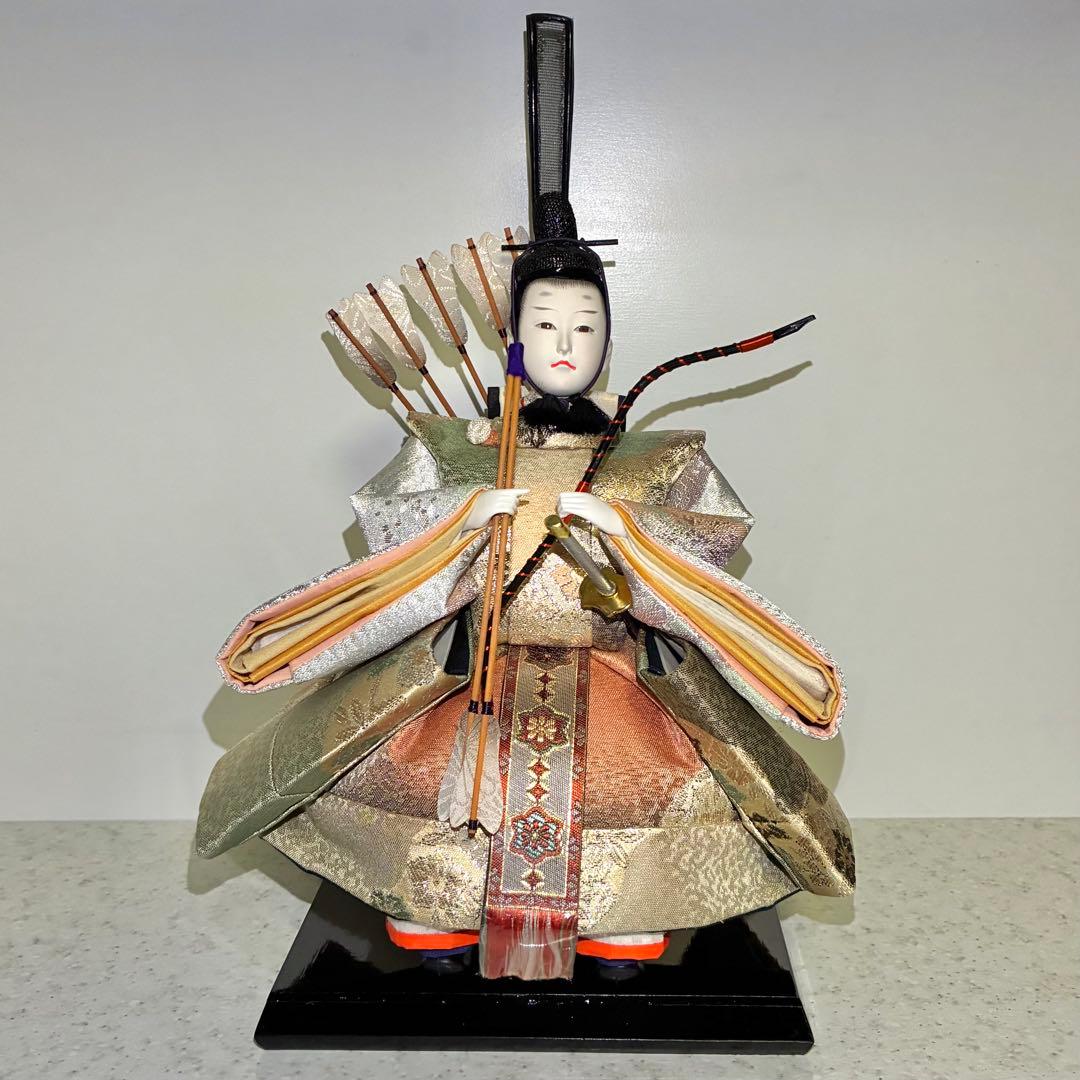 雛人形　親王飾り　三人官女　右大臣　左大臣　人形の祐月　水光齊祐月　ゆめ咲きびな