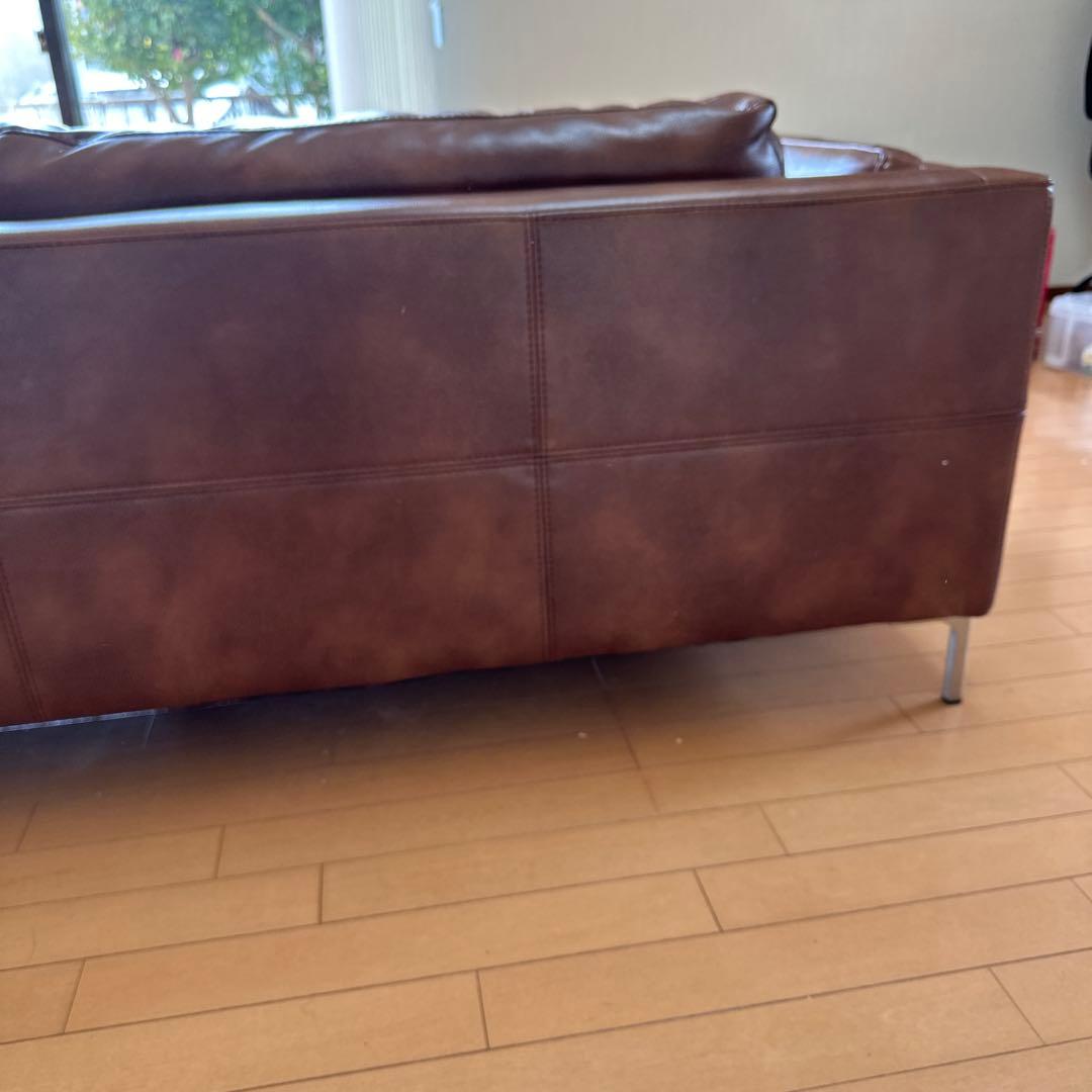 三人掛けソファ レザーソファ FORMA