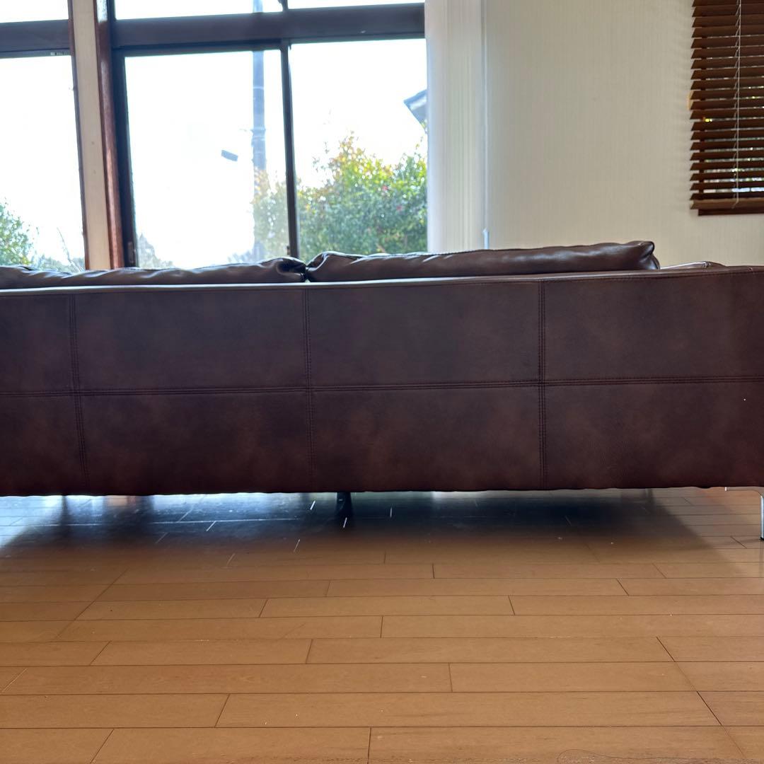 三人掛けソファ レザーソファ FORMA