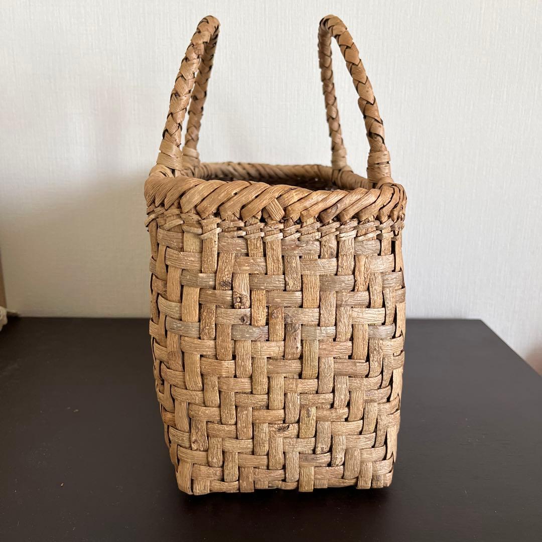 胡桃かごバック　国産